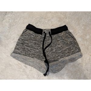 Gray Black Shorts